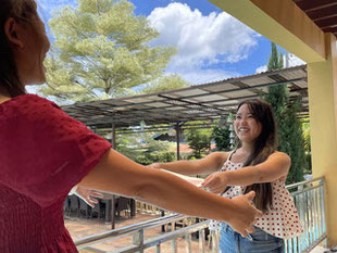 4か月留学のRaraちゃん（15歳）、おめでとう！