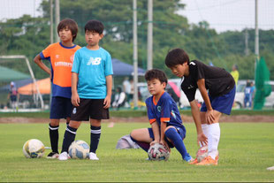 サザンFCの練習風景（横浜市南区の少年サッカーチーム）