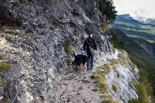 Mit Hund in den Dolomiten: Wanderung zum Lago di Sorapiss