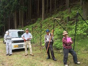 林業補助活動