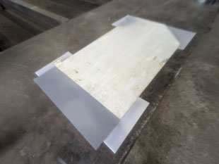 鉄製扉部分修理作業：工事後