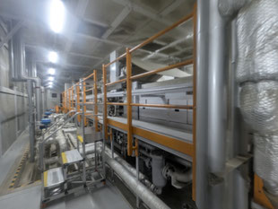 機械歩廊安全手摺新設：工事後