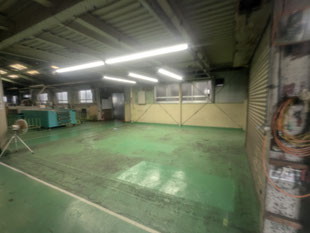テント作業場新設工事：工事前
