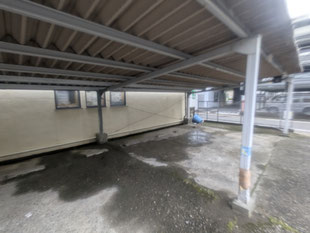 駐車場補修改修工事：工事後