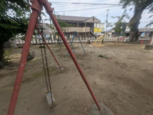 遊具解体撤去工事：工事前