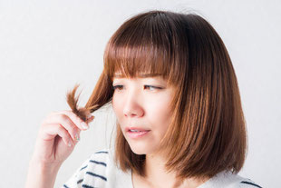 白髪染めで髪の痛みが気になる