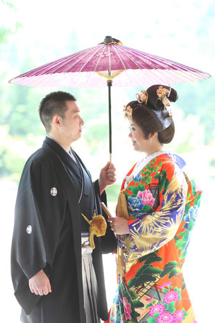 護国神社 ビデオ 和装 神式
