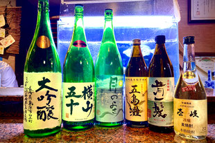 長崎の日本酒、焼酎（芋・麦）