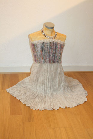 the skirt became a tunik, sold,  designed and made by Beate Gernhardt