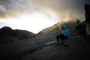 Vue volcan Chaiten