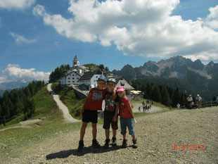 Monte Lussari, Luschariberg, Julische Alpen, Alpe Adria Trail