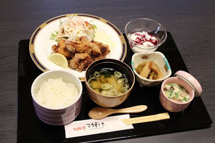 鳥唐揚御膳　1,200円