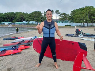 speedwall 神奈川　横浜　海の公園　ウインドサーフィン　SUP　スクール　体験　スピードウォール