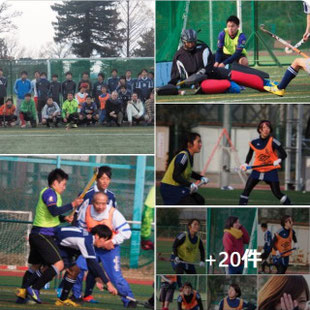 📑３０分ハーフ戦を３回、女子部六名