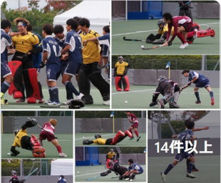 秋第3戦 京大 △ 1-1so3-0 甲南　MyHockey📷20枚