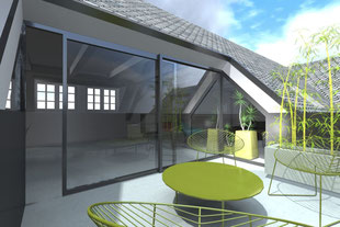 RENOVATION DE COMBLES - Lionel CERTIER - Architecte d'intérieur à Strasbourg