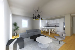 SALON-SEJOUR CONTEMPORAIN - Lionel CERTIER - Architecte d'intérieur à Strasbourg