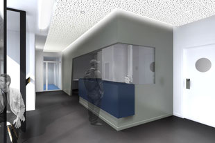 HALL D'ACCUEIL MODERNISE - Lionel CERTIER - Architecte d'intérieur à Strasbourg