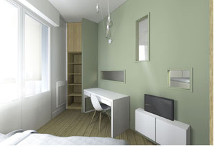 CHAMBRE D'ENFANTS RENOVEE - Lionel CERTIER - Architecte d'intérieur à Strasbourg