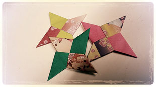origami paper how to make experience Crane paper-flower paper-box crane-paper paper-heart paper-star ninja samurai origami-cafe hida takayama shirakawagou origami-art