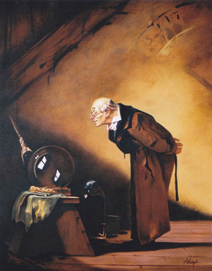 Carl Spitzweg by Joachim Thiess, Fotorealist