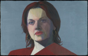 Nathalie Laberinto, portrait femme panneau carborundum