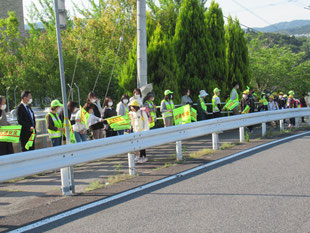市民総ぐるみ街頭指導・登校指導
