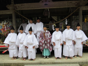藤武並神社秋祭り