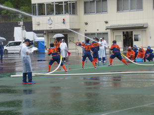 恵那市操法大会