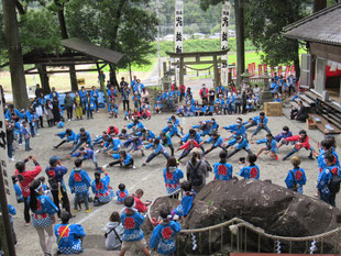 竹折武並神社秋祭り
