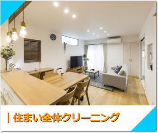 住まい全体クリーニング