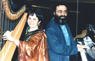 Nehama REUBEN & Shimon REUBEN.DUO REUBEN. harp & piano Concert 1993