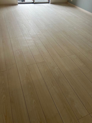 浦添市ガラスフロアコーティング