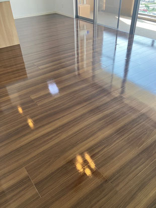 那覇市マンションフロアコーティング