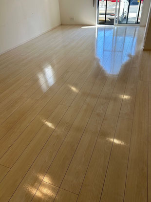 宜野湾市フロアコーティング