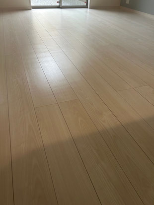 浦添市フロアコーティング