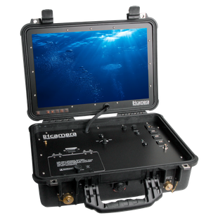 caméra de quille et ordinateur de contrôle avec son câble