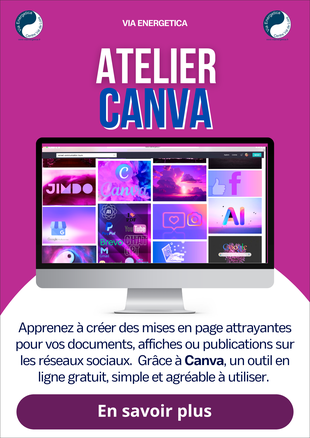 Apprenez à créer des mises en page attrayantes pour vos documents, affiches ou publications sur les réseaux sociaux.  Grâce à Canva, un outil en ligne gratuit, simple et agréable à utiliser. tours 37