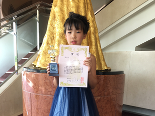 画像：グレンツェンピアノコンクール　福井予選　2019/7/31　Iちゃん