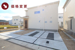 岡山県倉敷市片島町の新築一戸建て分譲住宅の外観 物件詳細ページにリンク