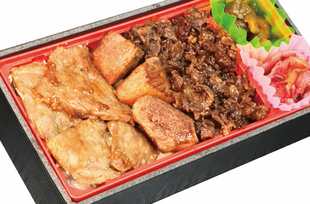 仙台牛三種弁当