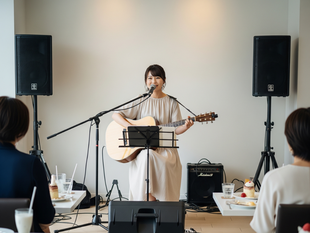 カフェでのアコースティックライブの音響・PA