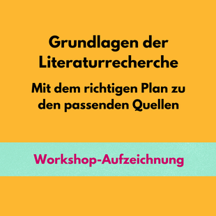 Zeit- und Projektplanung für deine Uni-Arbeit - Online-Kurs