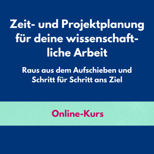 Online-Kurs: Zeit- und Projektplanung