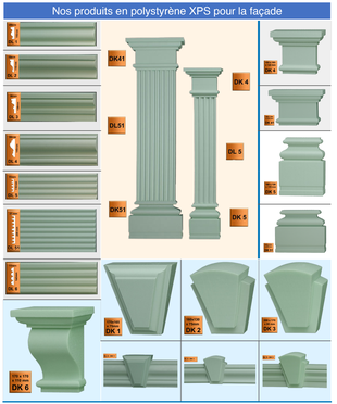 Corniches Exterieures Pour La Facade Cebadecor