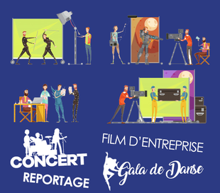 captation gala de danse concert film entreprise reportages clips teasers tarbes pau dax auch 65 64 40 32 