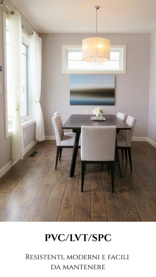  PVC/LVT/SPC | Resistenti, moderni e facili da mantenere