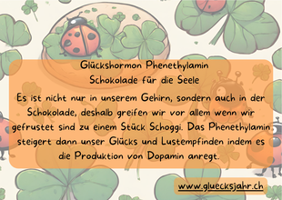 Glückshormon Phenethylamin