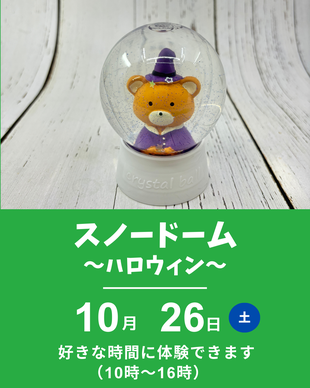 スノードーム　ハロウィン