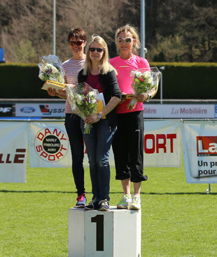 Die Golden Girls bei ihrem Sieg in Bulle